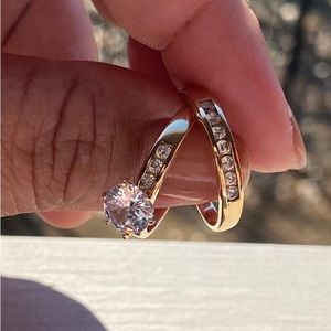 engagement rings  14k size 9